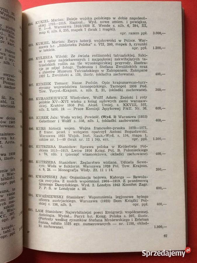 2618 Katalog Książek Poszukiwanych Z Cenami