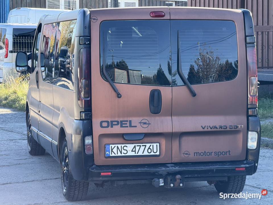 Opel Vivaro long nawiewy na tył manualna Nowy Sącz sprzedam