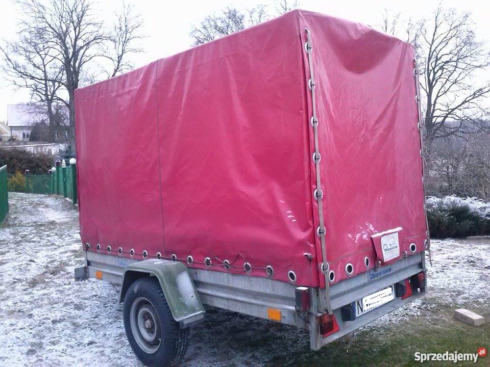 Przyczepka samochodowa NIEWIADOW 750 z Hamulcem Giżycko