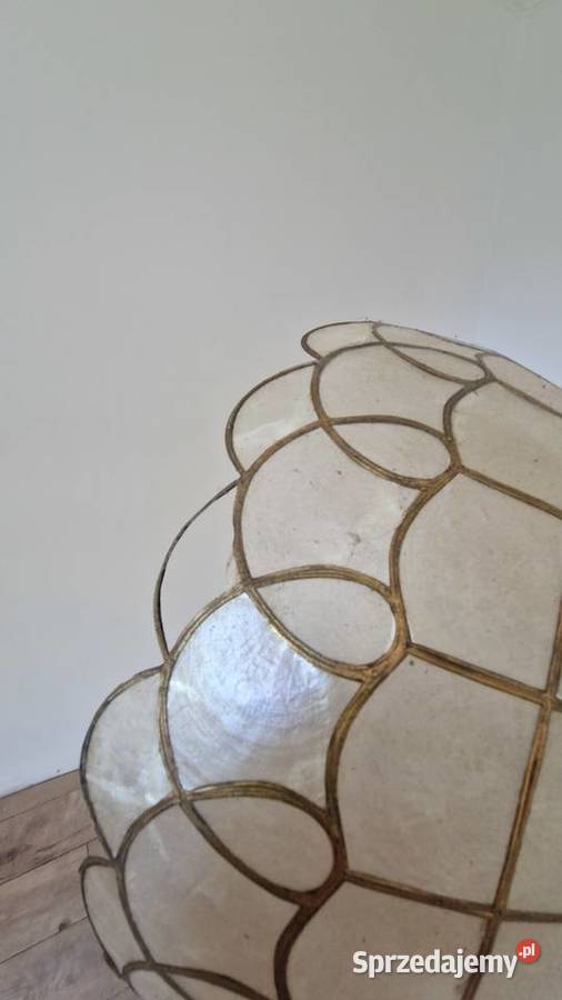 Lampa żyrandol witraż Ala alabaster lubuskie
