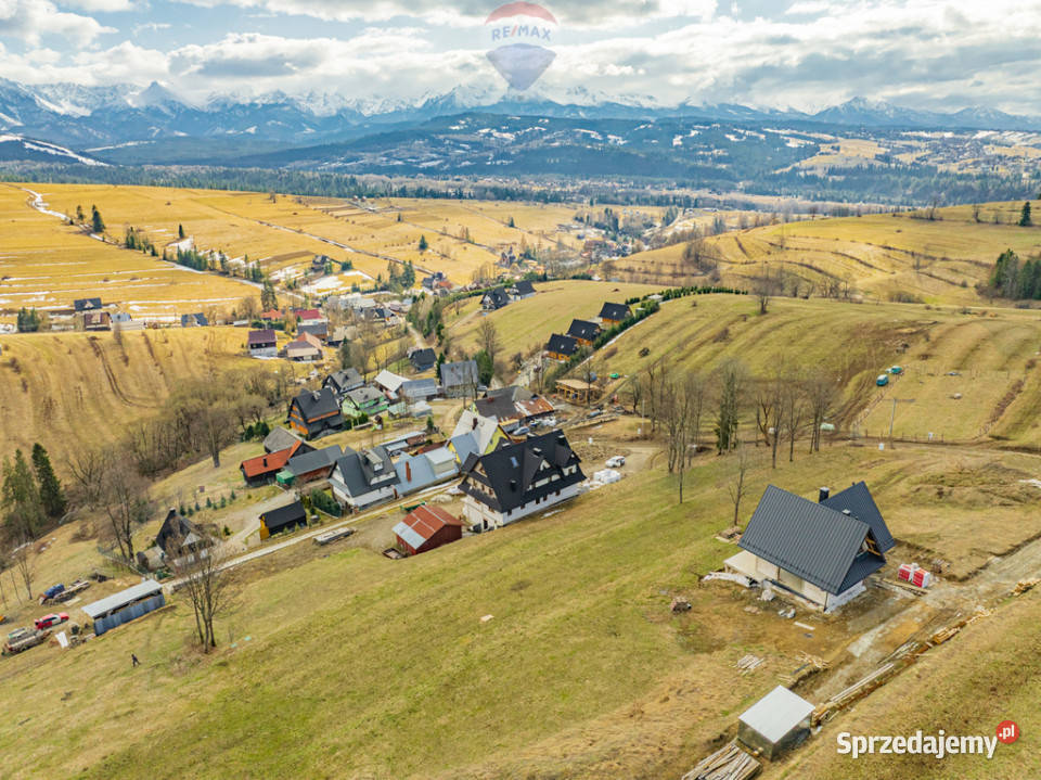 DZIAŁKA Z PANORAMĄ TATR 1070 m Rzepiska