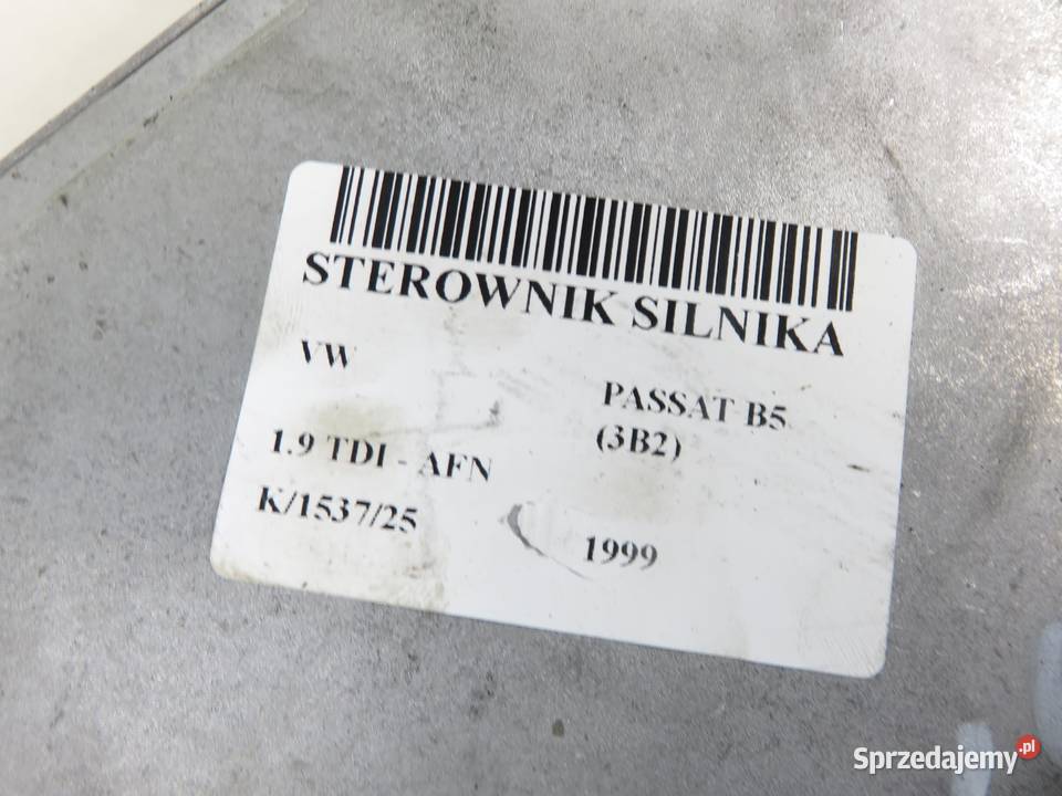 STEROWNIK VW PASSAT B5 19 TDI 038906018P
