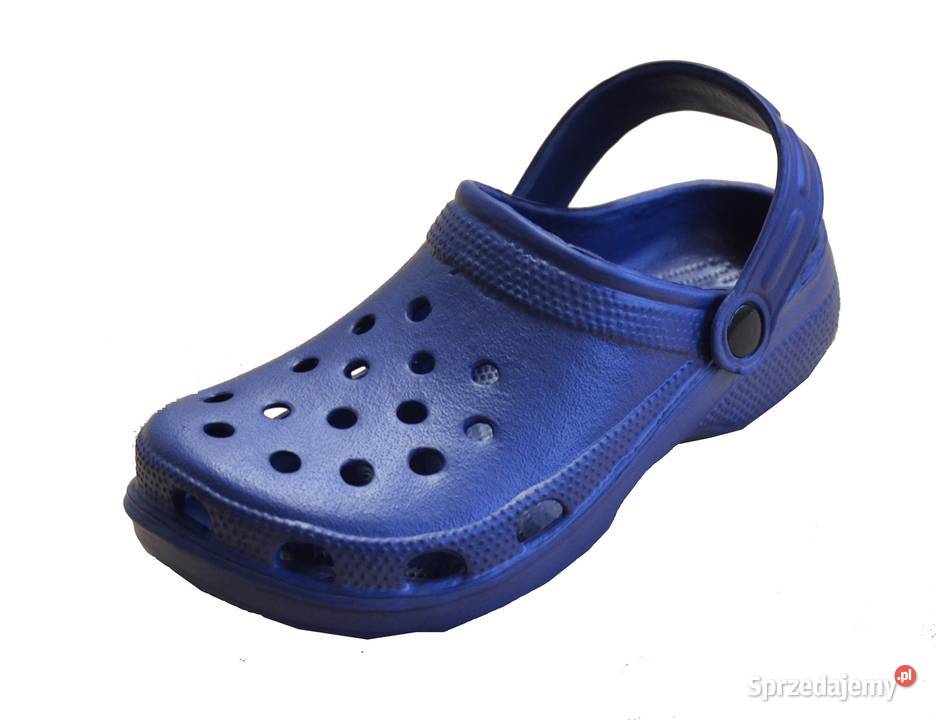 Granatowe damskie chodaki rozmiar 37 23cm Żyrardów