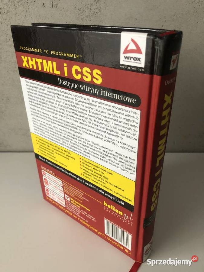 Książka XHTML i CSS Dostępne witryny internetowe