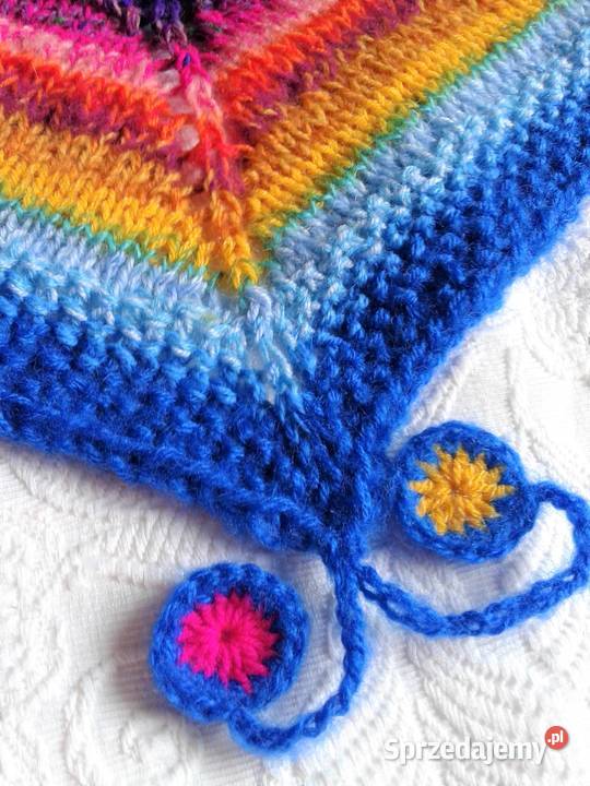 Chusta robiona na drutach Mexico 4 Katowice