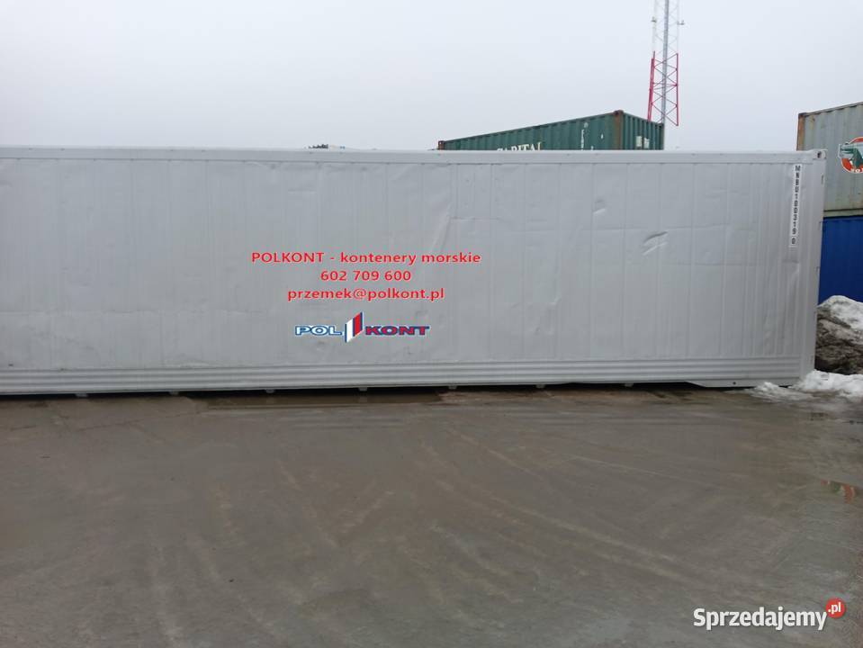 Chłodnia kontener chłodniczy sprzedam 12 metrowy Magazynowanie sprzedam