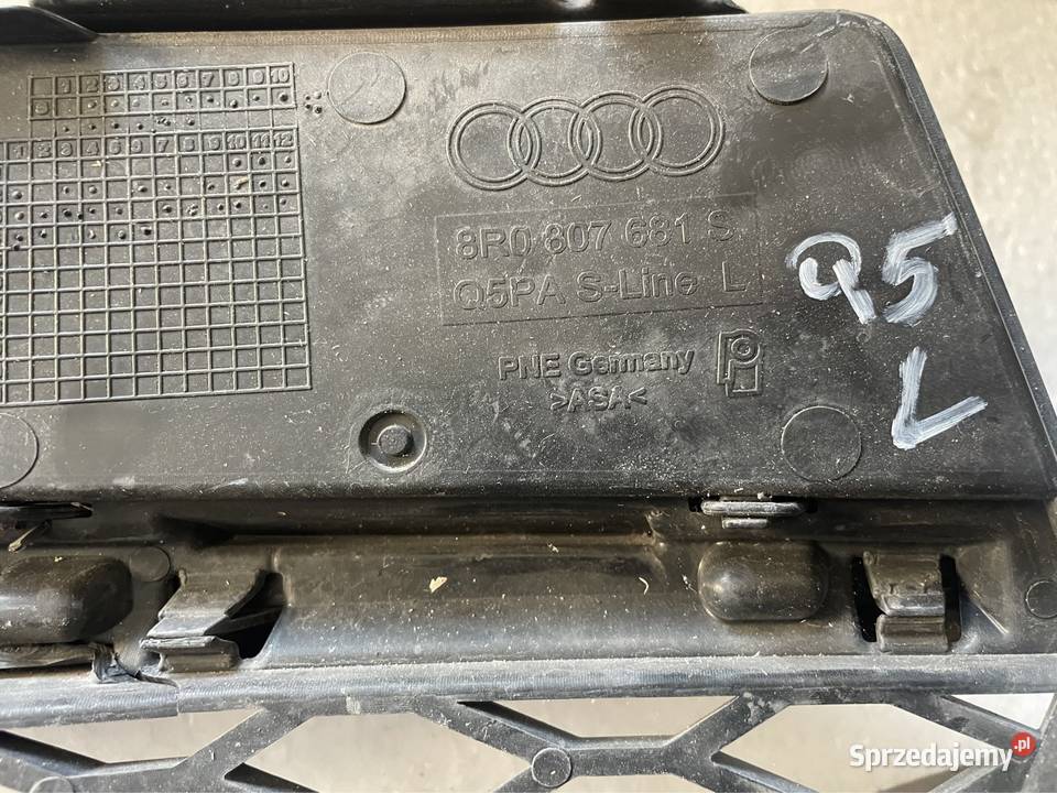 Audi Q5 kratka zderzaka 8r0 lewa osobowe Kozubszczyzna