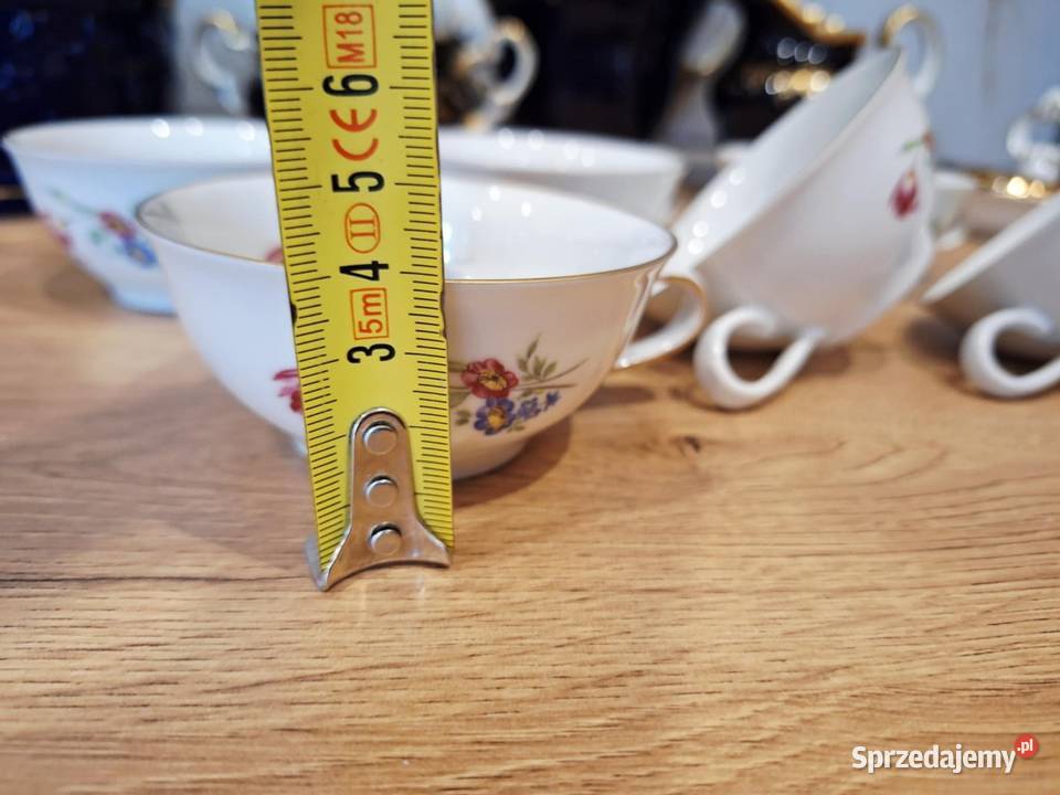 Zestaw 6 Filiżanek porcelana Bavaria