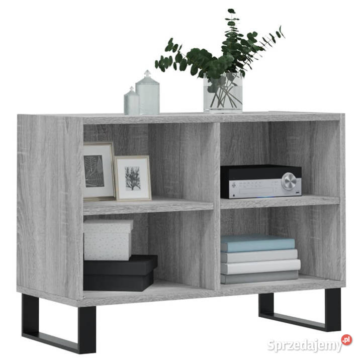 Szafka pod TV szary dąb sonoma 695x30x50 RTV Warszawa