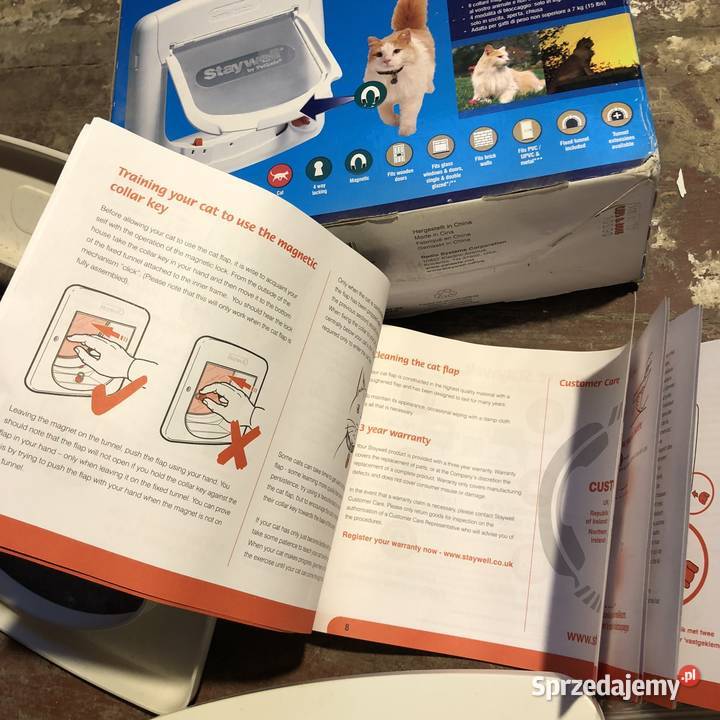 Staywell 400 series magnetic drzwiczki kota