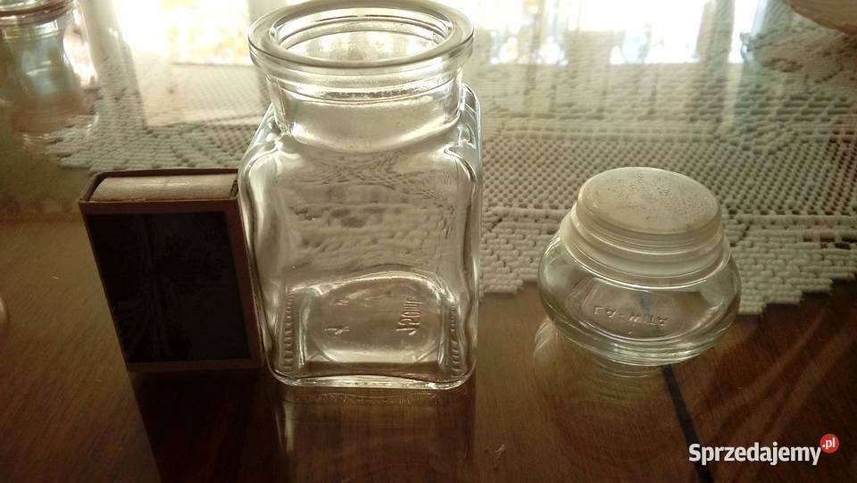 Słoiki z hermetycznym zamknięciem przezroczysty Warszawa