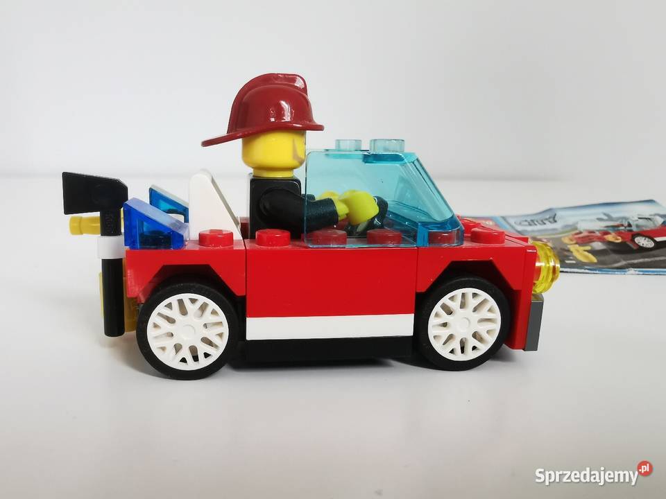 Lego City Samochód Wóz Strażacki 30221 Polybag Lego Rzeszów
