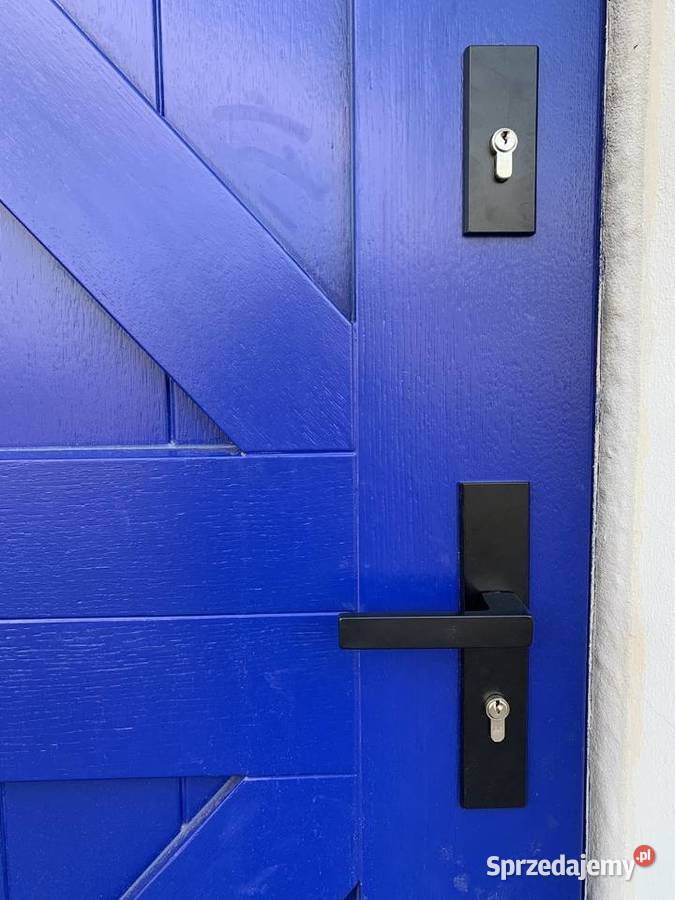 Drzwi zewnętrzne grubość 75 drewniane STYL Drzwi i okna kujawsko-pomorskie Grzybno