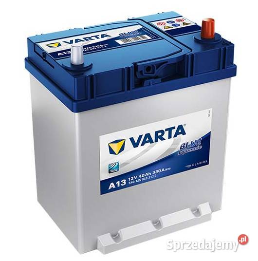 Akumulator VARTA Blue Dynamic A13 40Ah 330A mazowieckie Płock
