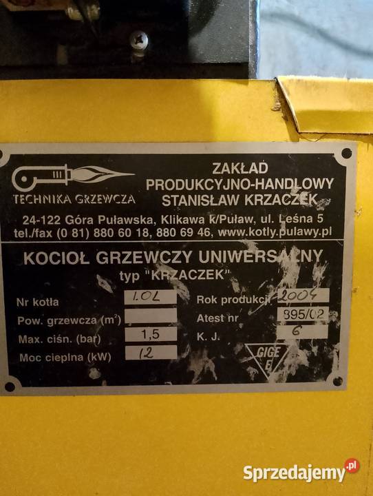 Kocioł piec 12kw Chełm