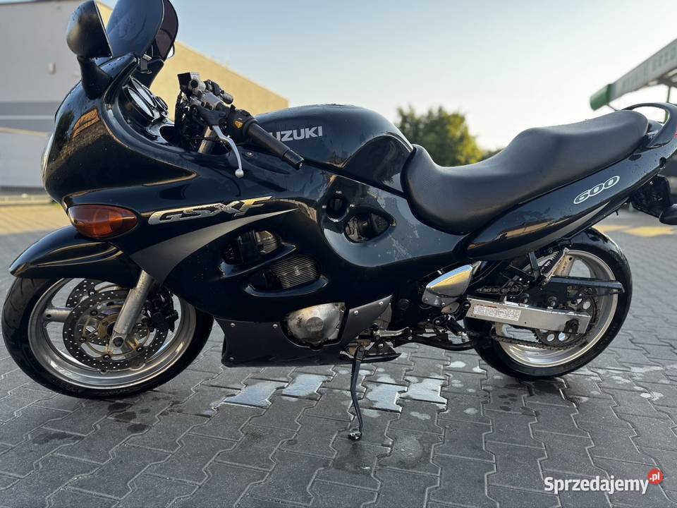Suzuki GSXF 600 katana jajko olejak manualna mazowieckie Żyrardów