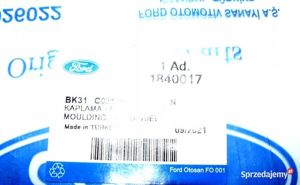 NAROŻNIK LISTWA ZAKOŃCZENIE PODSZYBIA LEWA PRZÓD Głogów