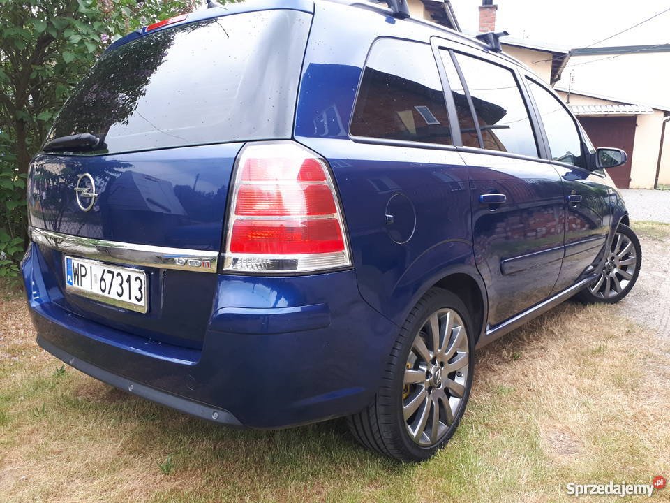 Piękny Opel Zafira 19 Cdti Sport Szklany dach manualna Góra Kalwaria