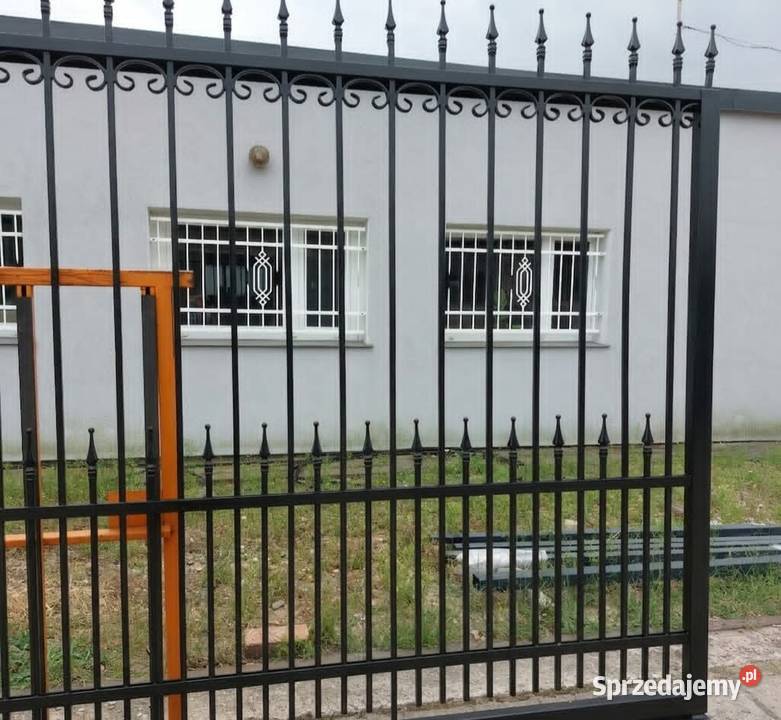 Brama przesuwna skrzydło metal dolnośląskie Rakoszyce sprzedam