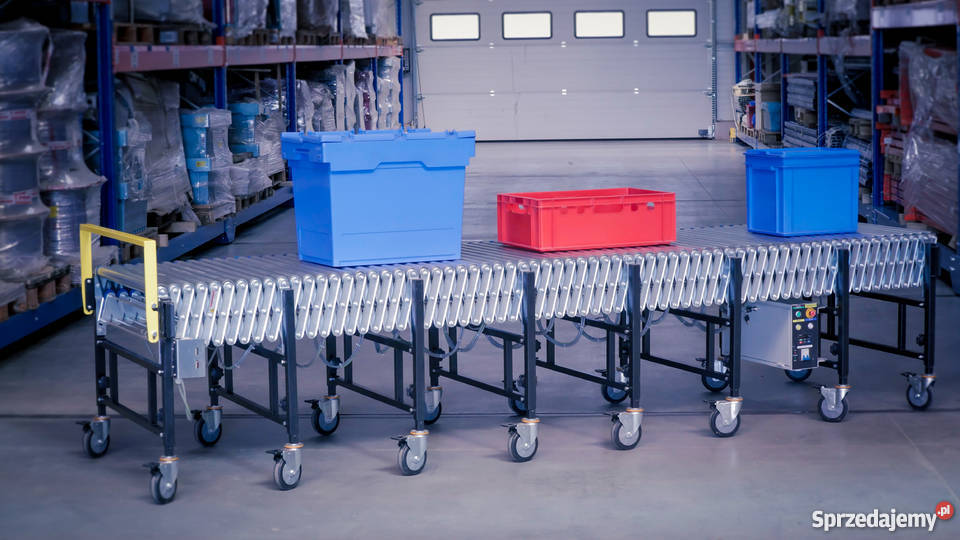 Przenośnik rolkowy elastyczny harmonijka Chojnice