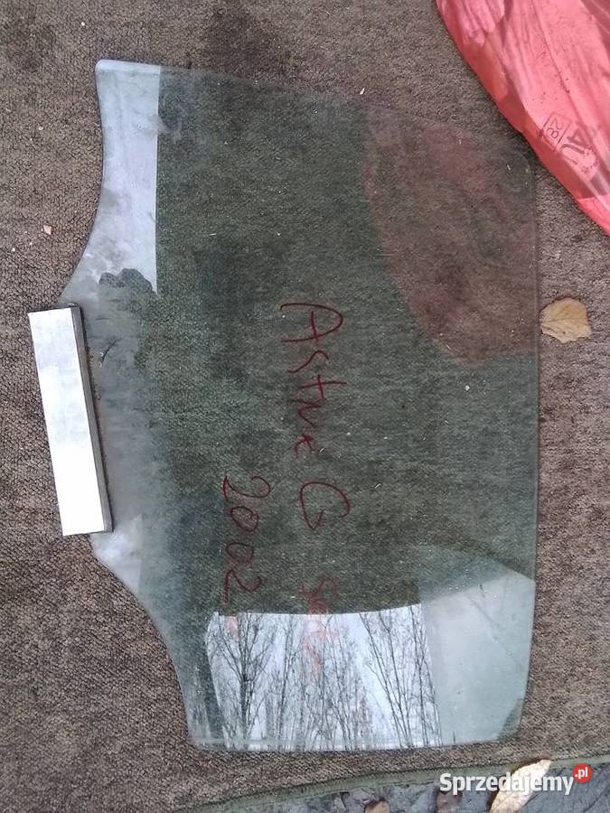 Szyba drzwi lewy tył Opel Astra G sedan 2002r Tuszyn