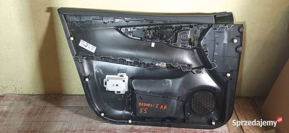 Boczek tapicerka drzwi Nissan Qashqai II Prawy Włoszczowa
