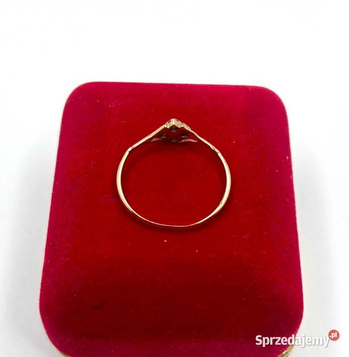 Złoty Pierścionek pr 585 112g R16 Elbląg