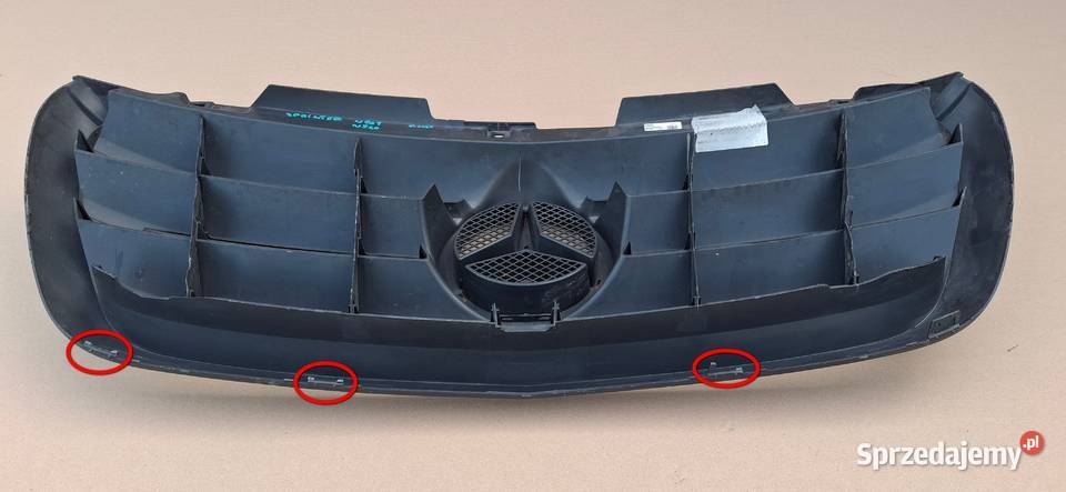 MERCEDES SPRINTER W907 W910 GRILL ATRAPA Bieleń