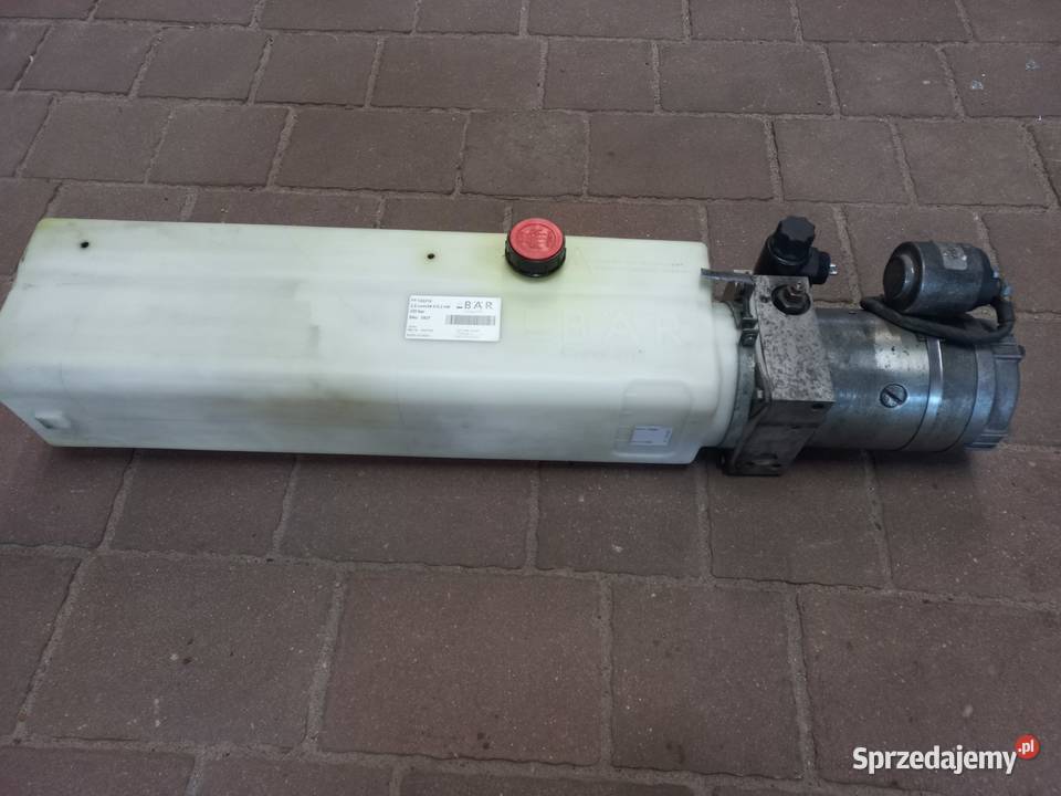 Agregat hydrauliczny silnik 24V pompa winda Bar Przykona sprzedam