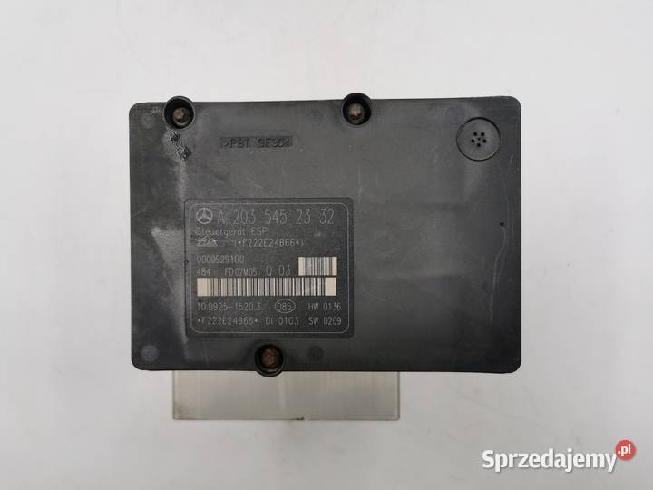 Pompa ABS ESP Mercedes C Klasa W203 A2034310012 Wyszków sprzedam