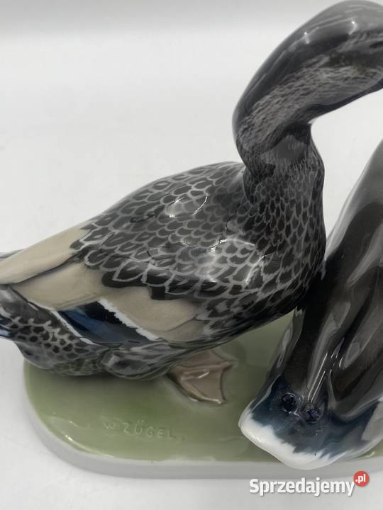 Porcelanowa figura Rosenthal Para kaczek projekt Poznań sprzedam