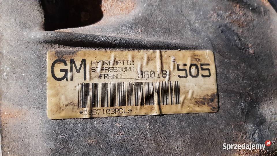 skrzynia biegów automat OPEL OMEGA B FL 96018505 Dębno