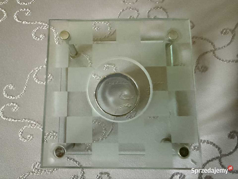 Szklany Podgrzewacz na Świeczki do Herbaty Kawy Czerwionka-Leszczyny