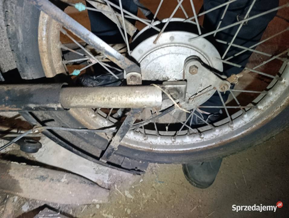 Zawieszenie wsk 125 golenie 175 półki koło Zamość