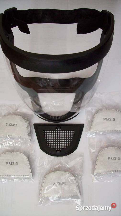 Pyłoszczelna odporna na uderzenia maska ochronna pomorskie Reda