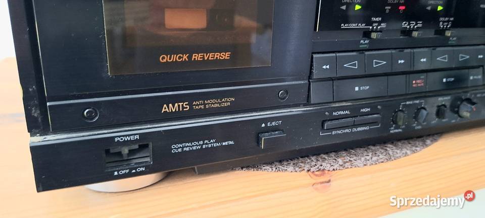 Aiwa deck ADWX777 Magnetofony mazowieckie Warszawa sprzedam