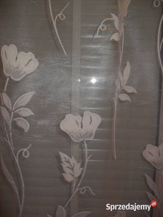 firanka krótka 160 gotowa kremowa inny kolor Wrocław