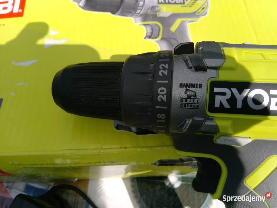 Wiertarko wkrętarka z udarem Ryobi 18V liion Nowy Dwór Mazowiecki