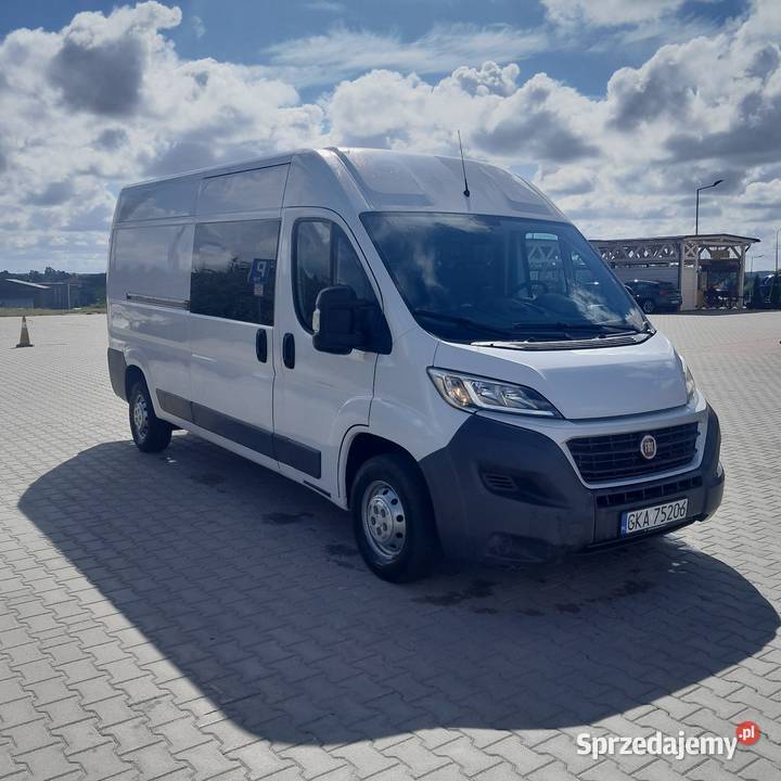 Fiat Ducato 23 130 2017r 7osobowy elektryczne lusterka Gdańsk