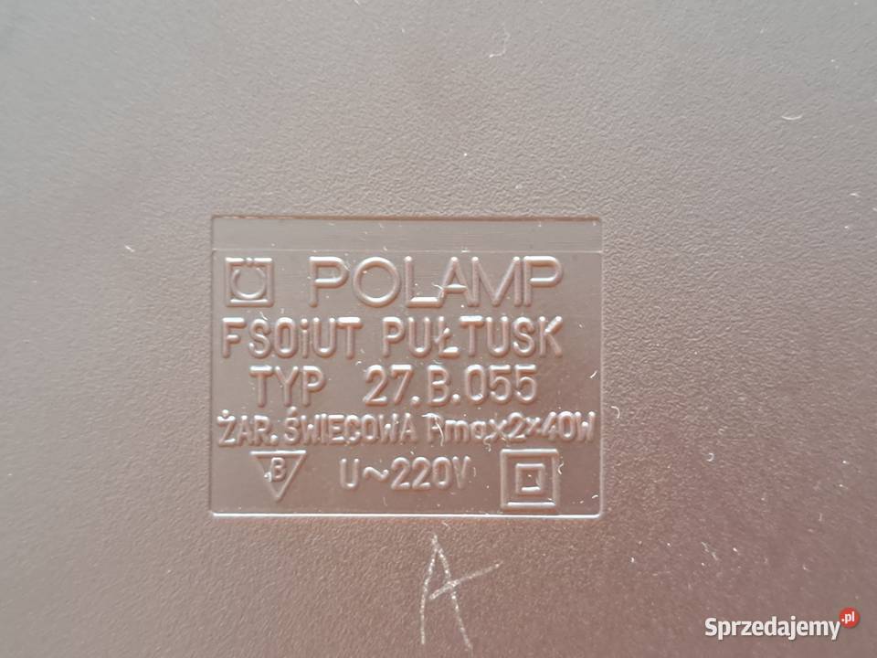 Lampa Biurkowa POLAM Pułtusk FSOiUT TYP 27B055 z Radom