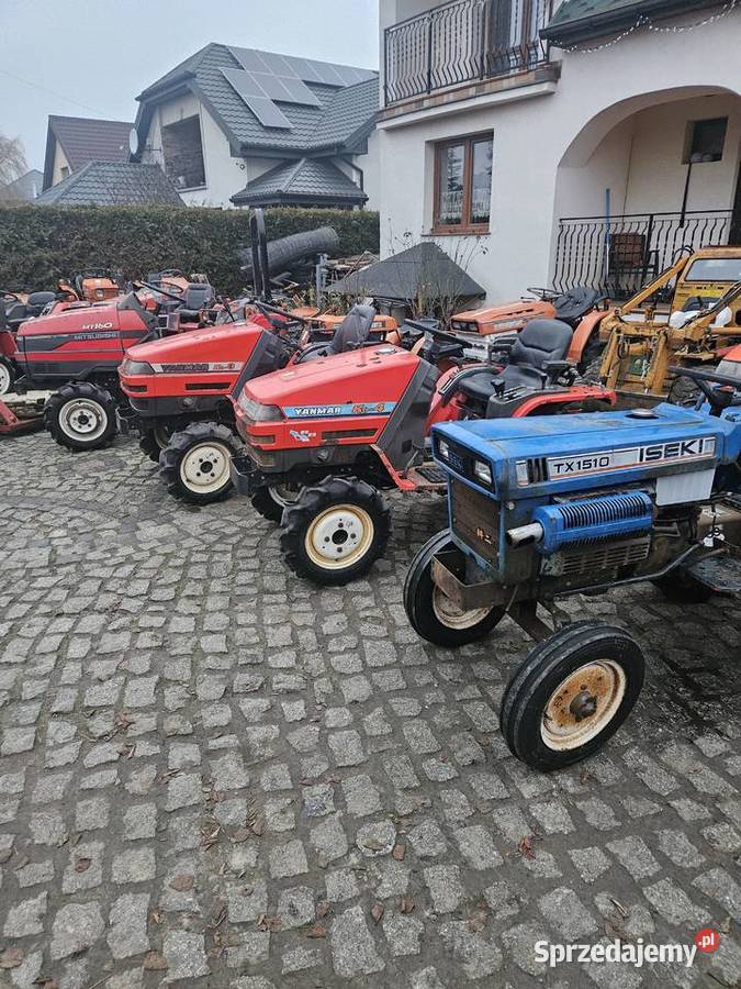 Iseki tx1510 glebogryzarka mini traktorek Rożno-Parcele