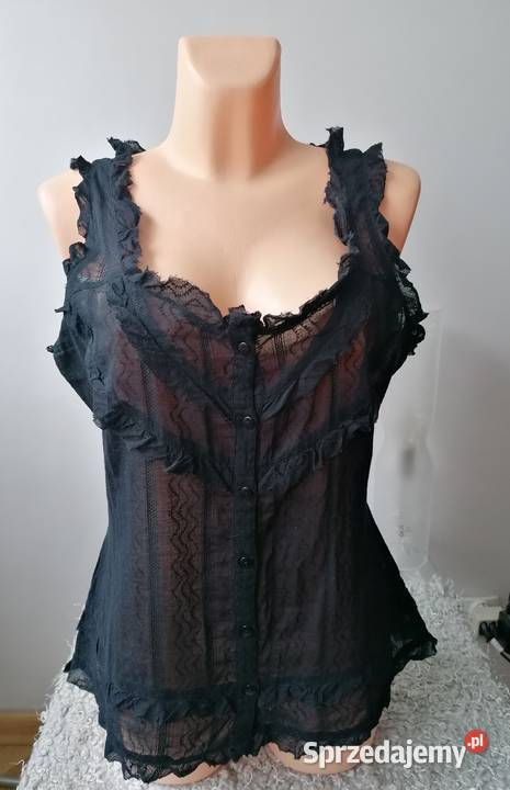 NOWA CZARNA BLUZKASOUTH R UK 16EUR 42 łódzkie Łódź sprzedam