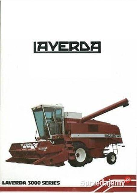 Laverda 3400 3500 3550 Instrukcja katalog Szamotuły