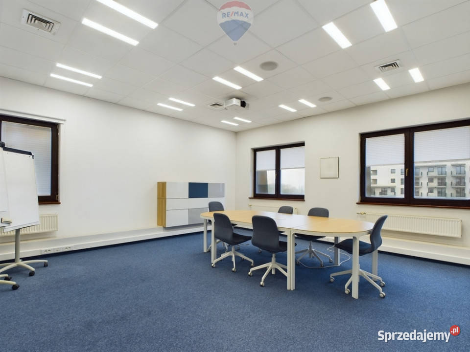 Przestronna przestrzeń biurowa 221m2 Warszawa