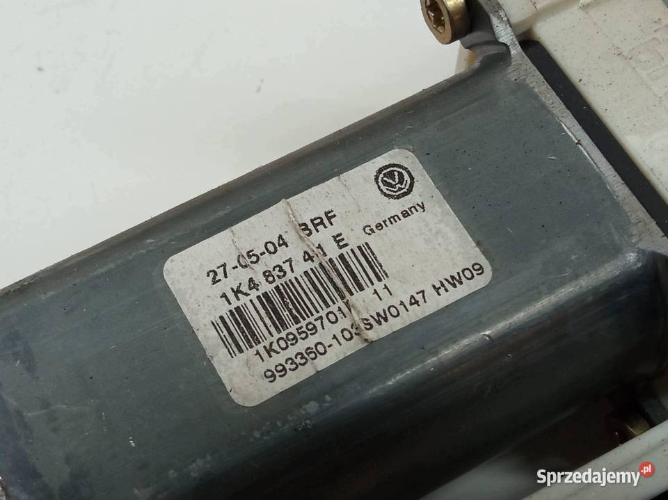 MECHANIZM SZYBY LEWY PRZÓD 1K4837401E VW Motoryzacja sprzedam
