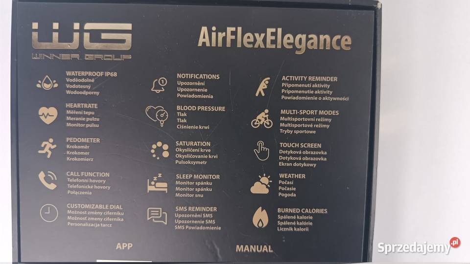 Smartwatch AirFlex Elegance