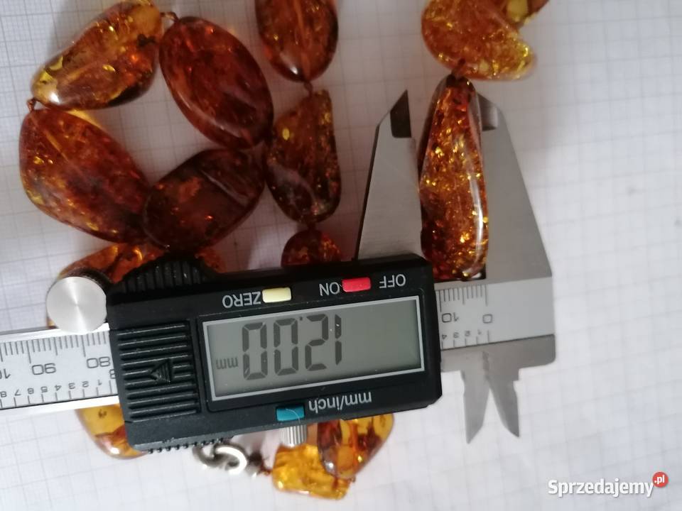 Naszyjnik Bursztyn bałtycki 87gram Naszyjniki Naszyjniki Białystok