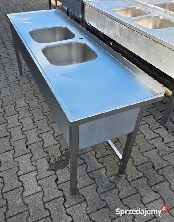 Zlew 2 Komorowy Z Blatem Roboczym 2006085 M1037 wielkopolskie Nowe Skalmierzyce