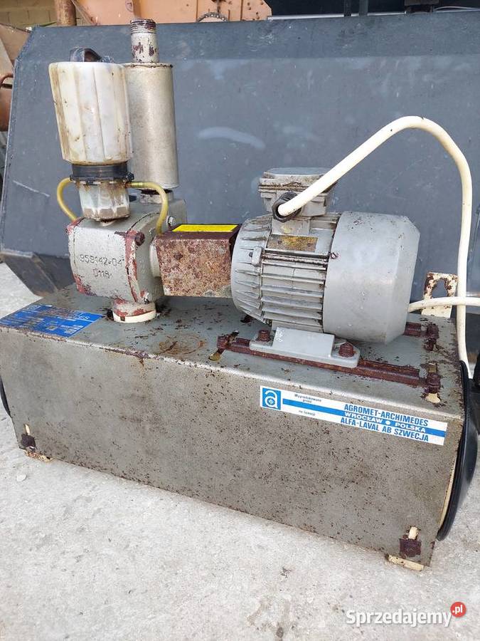 Dojarka konwiowa Alfa Laval silnik pompa łódzkie Tuszyn