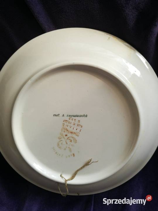 Talerzyk fajans Włocławek Porcelana i szkło Choszczno
